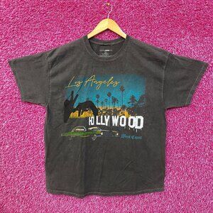 Hollywood West Coastin Pigment Dye Short Sleeve Tee 2XL